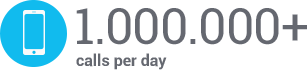 1000000-calls-per-day
